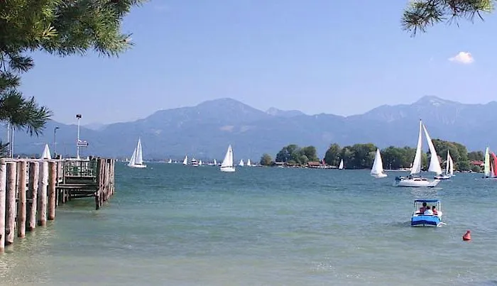 Apartman Uniqe I 95qm I Bergblick I Garten I Bbq I Seenah Prien am Chiemsee